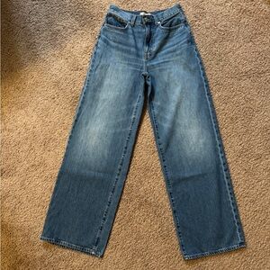 Madewell Super Wide Leg Jeans